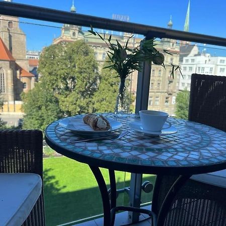 Apartment In Historical Center With Park View Plzeň Exterior foto