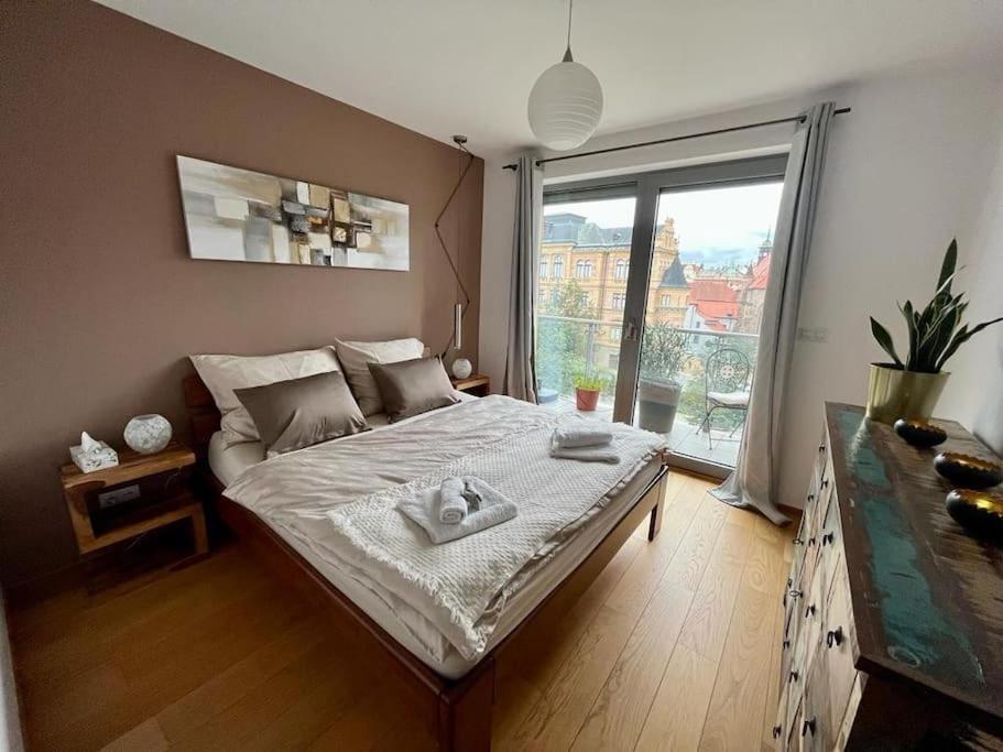Apartment In Historical Center With Park View Plzeň Exterior foto